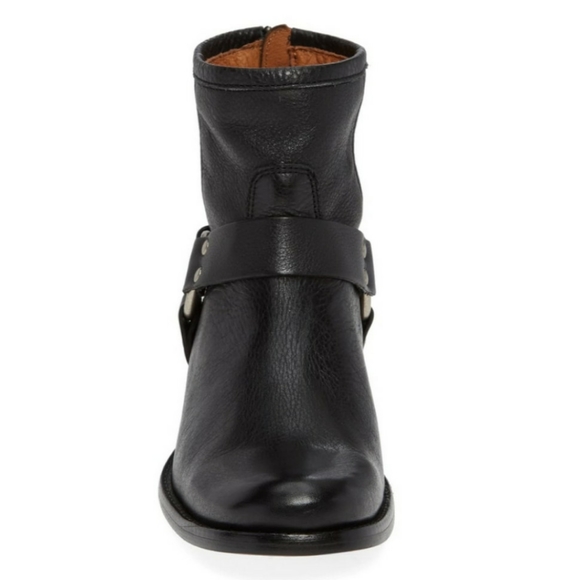 FRYE Phillip Harness Short Boot in Black size 6.5 - Picture 9 of 10